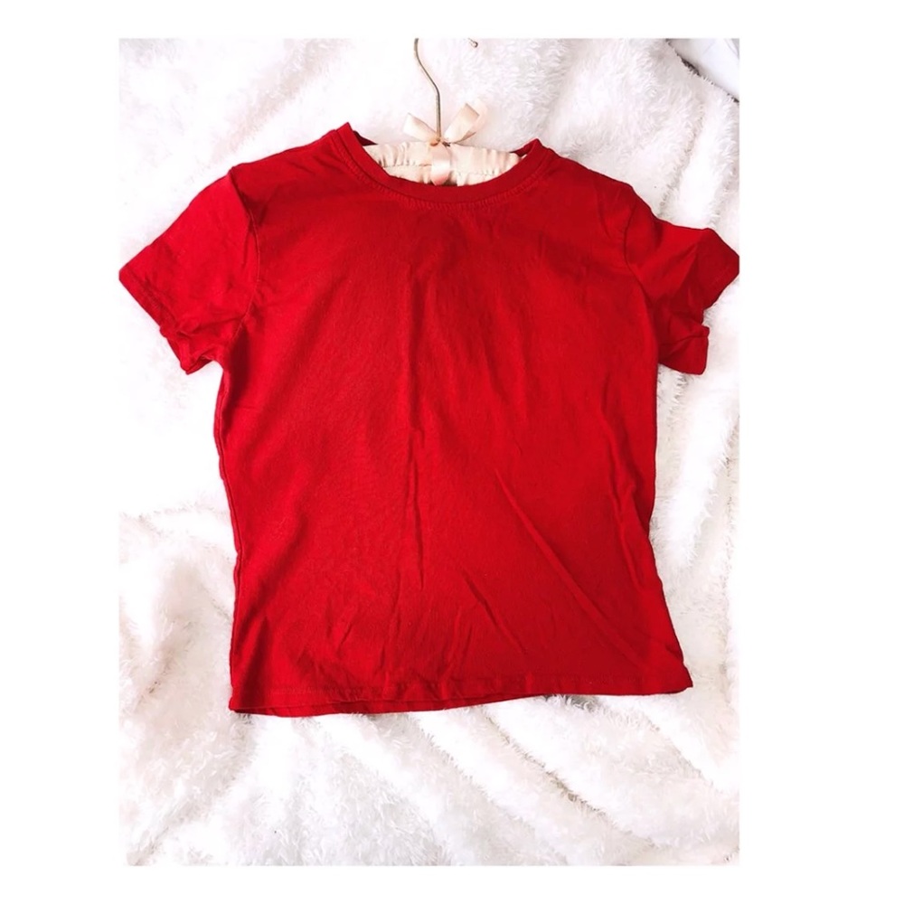 Cute red Brandy Melville top :)